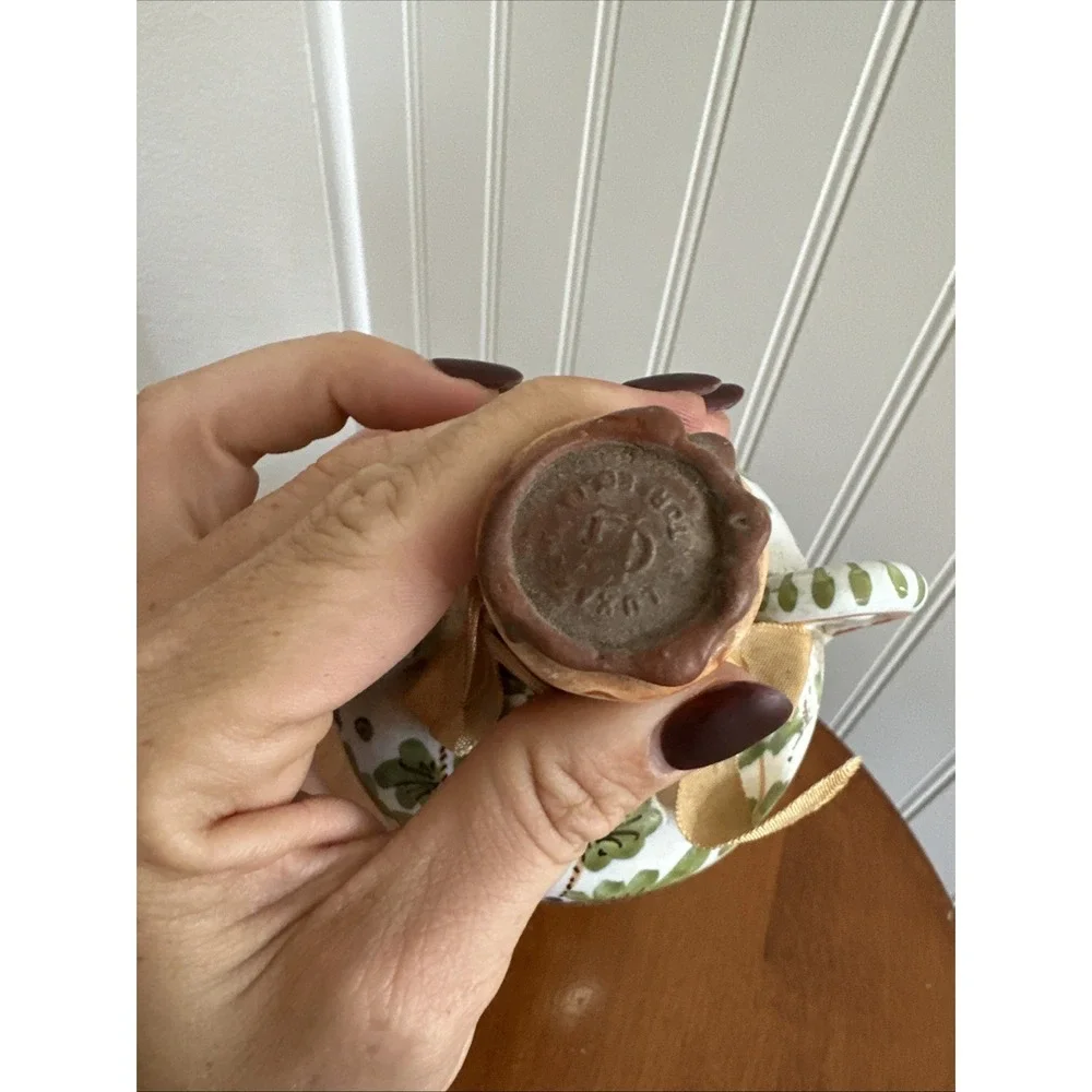 Vintage 1950s Girolamo Luxardo Italian Ceramic Liquor Bottle Perugia Italy